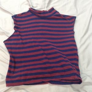 Striped Ambiance crop top